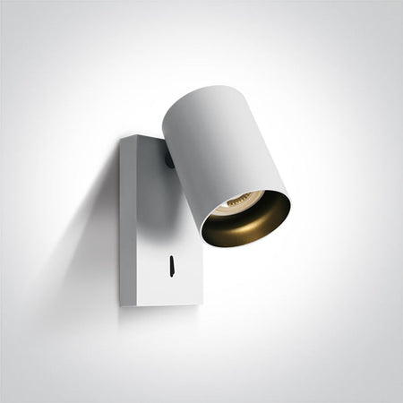 ONE Light Wall Light GU10 10W IP20 White 65105NA/W