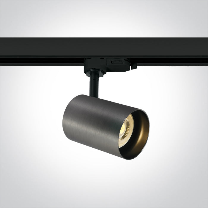 ONE Light Track Rail GU10 10W IP20 Metal Grey 65105NT/MG