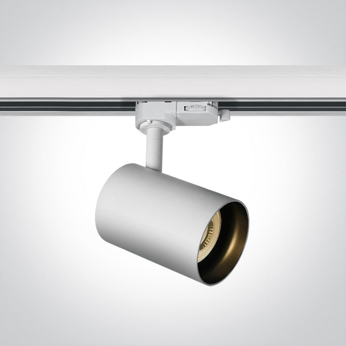 ONE Light Track Rail GU10 10W IP20 White-Black 65105NT/W