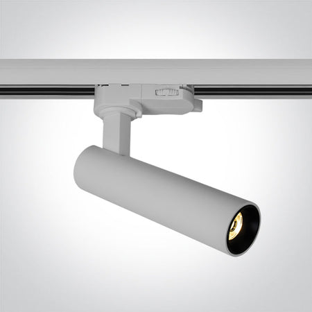 ONE Light Track Rail 9W 750lm 3000K CRI90 IP20 White 65108AT/W/W