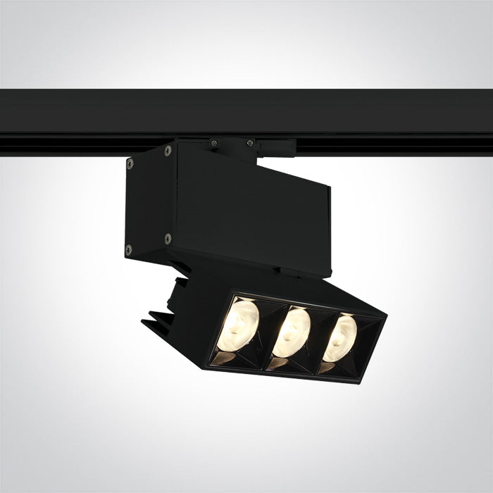 ONE Light Track Rail 12W 960lm 3000K CRI90 IP20 Black 65306BT/B/W