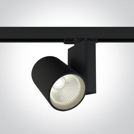 ONE Light | 65612NT/B/C BLACK COB LED 30W CW TRACK SPOT 230V - OEM NORDIC - Quality Parts Distribution