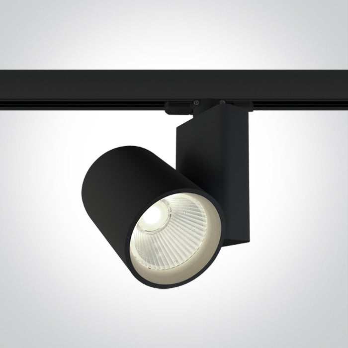ONE Light | 65612NT/B/C BLACK COB LED 30W CW TRACK SPOT 230V - OEM NORDIC - Quality Parts Distribution