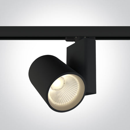 ONE Light | 65614NT/B/W BLACK COB LED 42W WW TRACK SPOT 230V - OEM NORDIC - Quality Parts Distribution