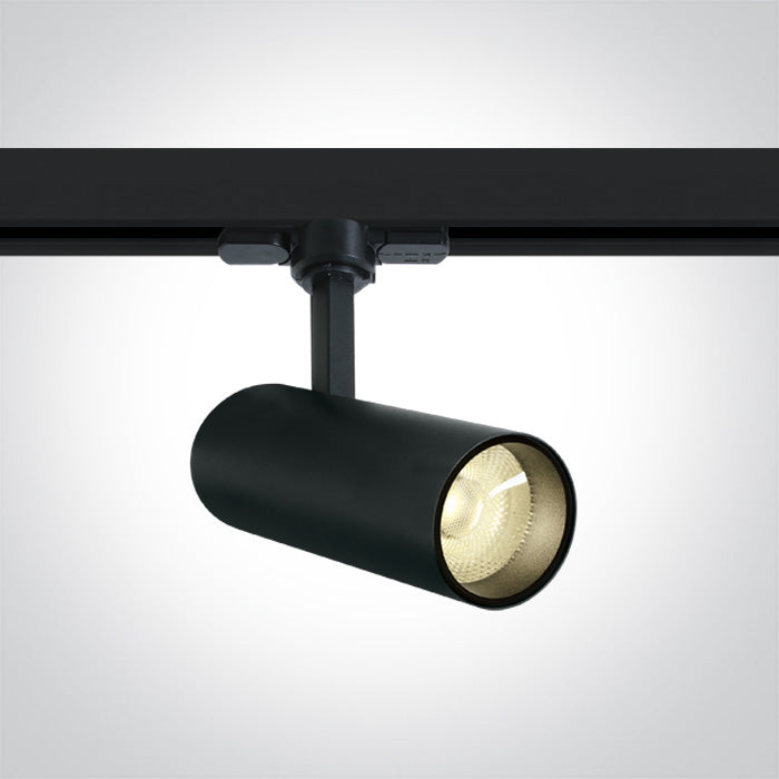 ONE Light | 65642AT/B/W BLACK COB LED 10W WW TRACK SPOT 38deg 230V - OEM NORDIC - Quality Parts Distribution