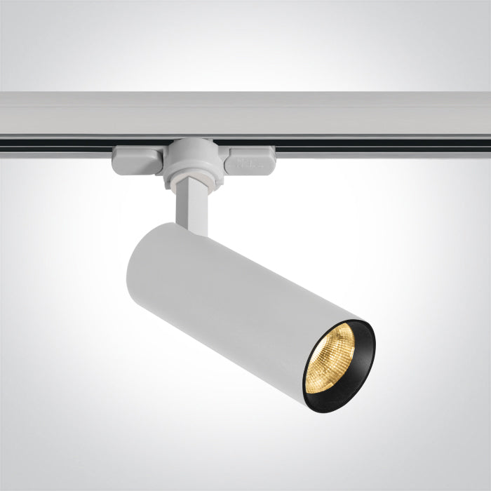 ONE Light Track Rail 10W 1000lm 3000K CRI90 IP20 White 65642AT/W/W