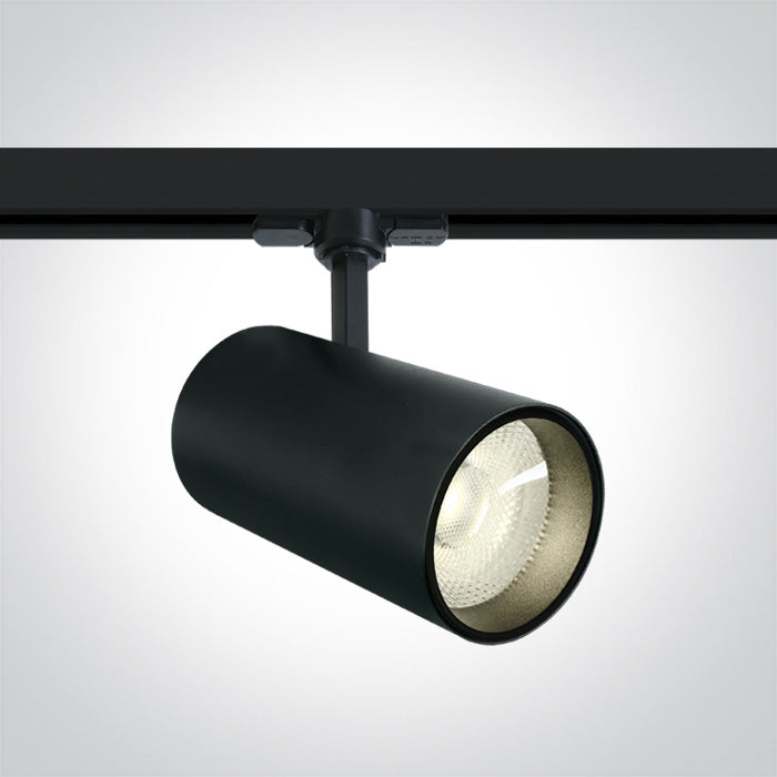 ONE Light | 65642CT/B/C BLACK COB LED 30W CW TRACK SPOT 38deg 230V - OEM NORDIC - Quality Parts Distribution