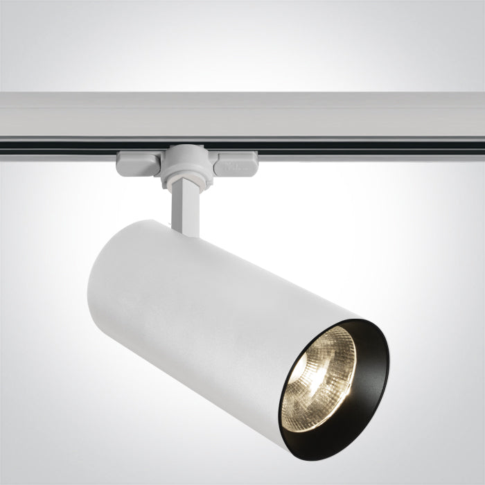ONE Light Track Rail 30W 3000lm 4000K CRI90 IP20 White 65642CT/W/C