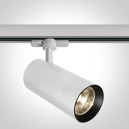ONE Light Track Rail 30W 3000lm 4000K CRI90 IP20 White 65642CT/W/C