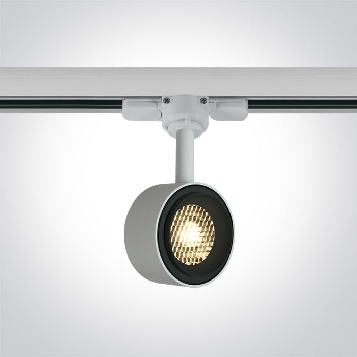 ONE Light Track Rail 8W 600lm 3000K CRI90 IP20 White 65644T/W/W