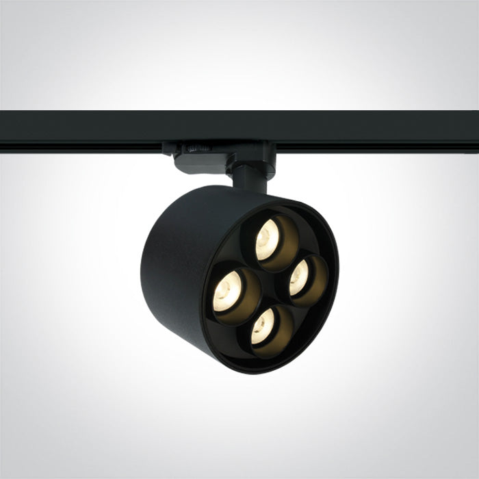 ONE Light | 65656CT/B/W BLACK LED 24W TRACK SPOT WW IP20 230V DARK LIGHT - OEM NORDIC - Quality Parts Distribution