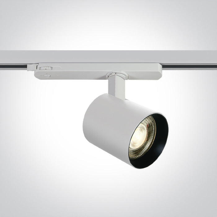 ONE Light | 65660AT/W/W WHITE LED 10W/15W/20W WW 38deg TRACK SPOT IP20 230V - OEM NORDIC - Quality Parts Distribution