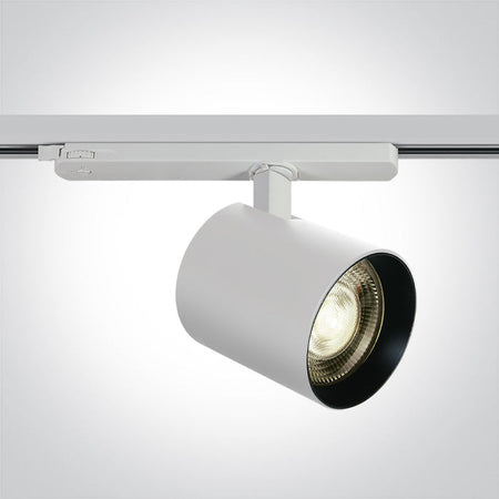 ONE Light Track Rail 20W/25W/30W/35W 2400lm/3000lm/3600lm/4200lm 3000K CRI90 IP20 White 65660BT/W/W