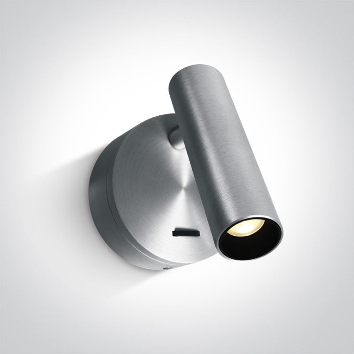 ONE Light | 65738/AL/W NATURAL ALUMINIUM LED 3W WW IP20 100-240V - OEM NORDIC - Quality Parts Distribution