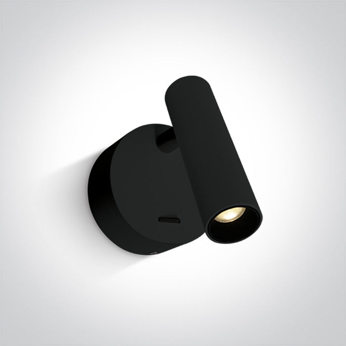 ONE Light | 65738/B/W BLACK LED 3W WW IP20 230V - OEM NORDIC - Quality Parts Distribution