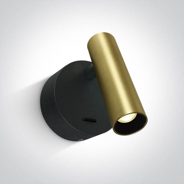 ONE Light | 65738/BBS/W BRUSHED BRASS LED 3W WW IP20 230V - OEM NORDIC - Quality Parts Distribution