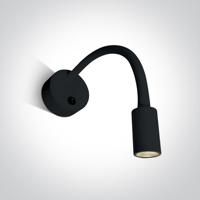 ONE Light Wall Light 3W 160lm 3000K CRI90 IP20 Black 65738A/B/W