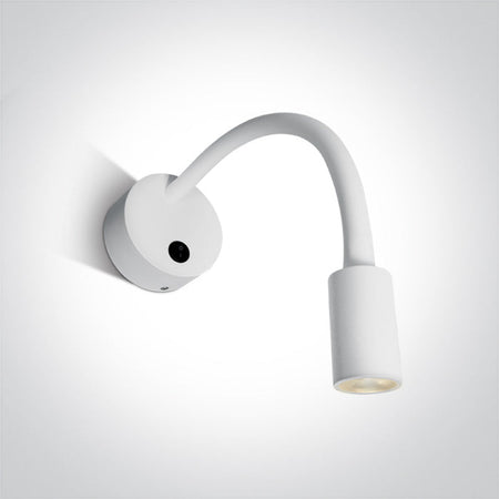 ONE Light Wall Light 3W 160lm 3000K CRI90 IP20 White 65738A/W/W