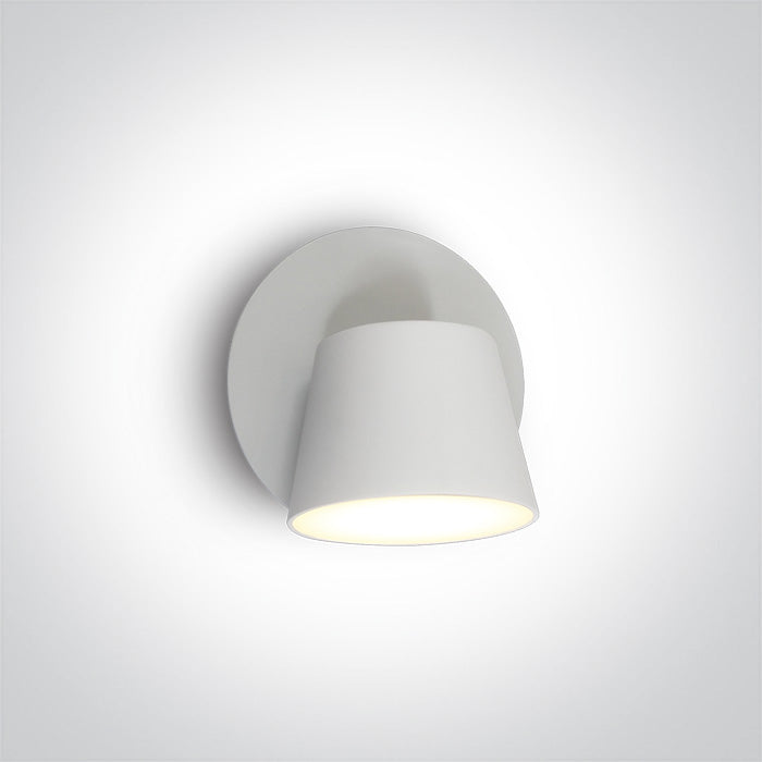 ONE Light | 65740/W/W WHITE WALL SPOT LED 6W WW IP20 230V - OEM NORDIC - Quality Parts Distribution