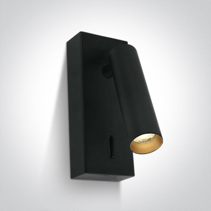 ONE Light Wall Light 3W 150lm 3000K CRI90 IP20 Black 65746/B/W