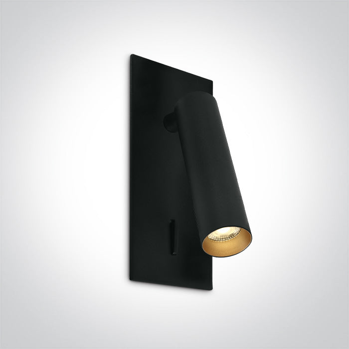 ONE Light Recessed Wall Light 3W 150lm 3000K CRI90 IP20 Black 65746R/B/W
