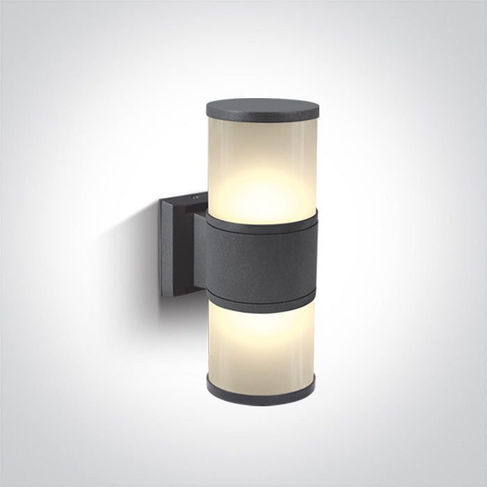 ONE Light Wall Light E27 2X20W IP54 Anthracite 67098/AN