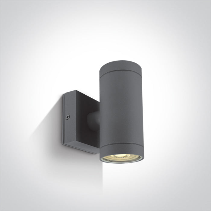 ONE Light Wall Light GU10 2x10W IP54 Anthracite 67130/AN