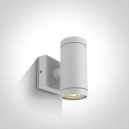 ONE Light Wall Light GU10 2x10W IP54 White 67130/W