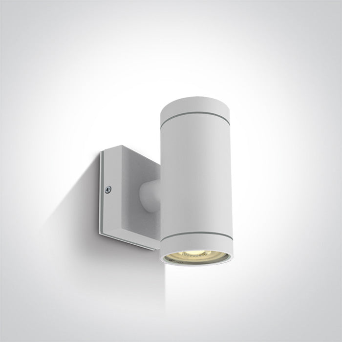 ONE Light Wall Light GU10 2x10W IP54 White 67130/W