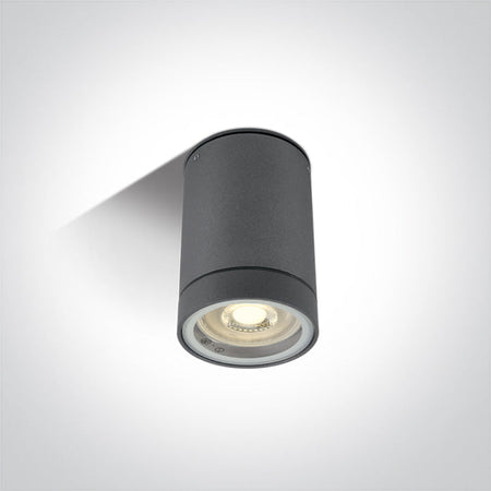 ONE Light Ceiling Light GU10 10W IP54 Anthracite 67130C/AN
