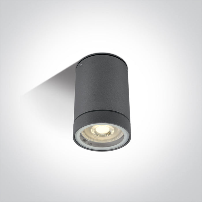 ONE Light Ceiling Light GU10 10W IP54 Anthracite 67130C/AN