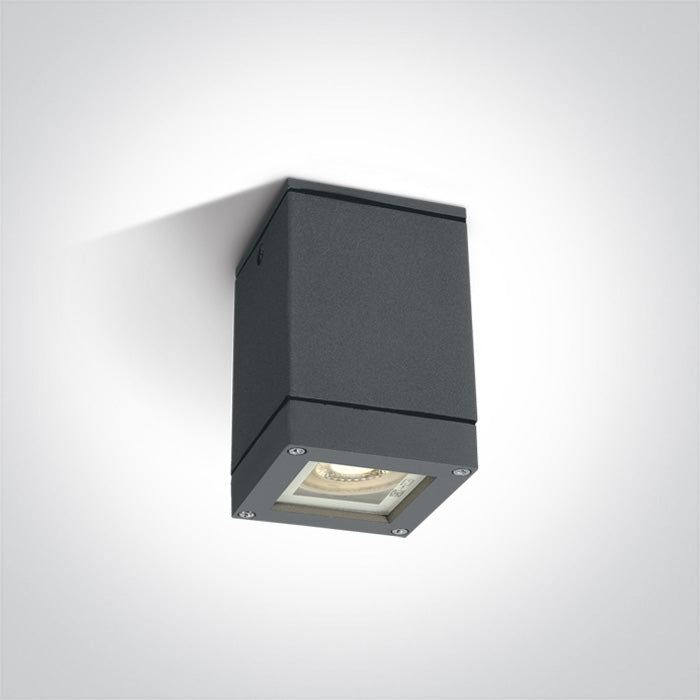 ONE Light | 67130D/AN ANTHRACITE SQUARE CEIL GU10 10w IP54 - OEM NORDIC - Quality Parts Distribution