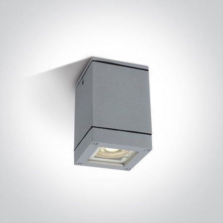 ONE Light Ceiling Light GU10 10W IP54 Grey 67130D/G