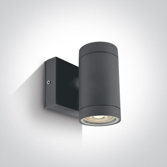 ONE Light Wall Light GU10 10W IP54 Anthracite 67130E/AN