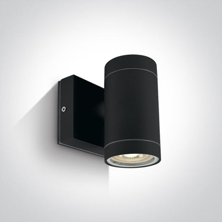 ONE Light Wall Light GU10 10W IP54 Black 67130E/B