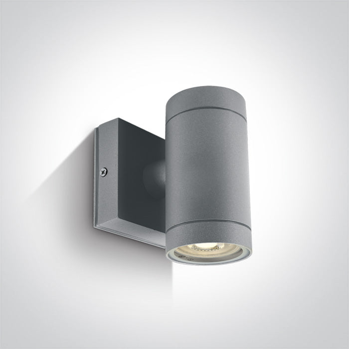 ONE Light Wall Light GU10 10W IP54 Grey 67130E/G
