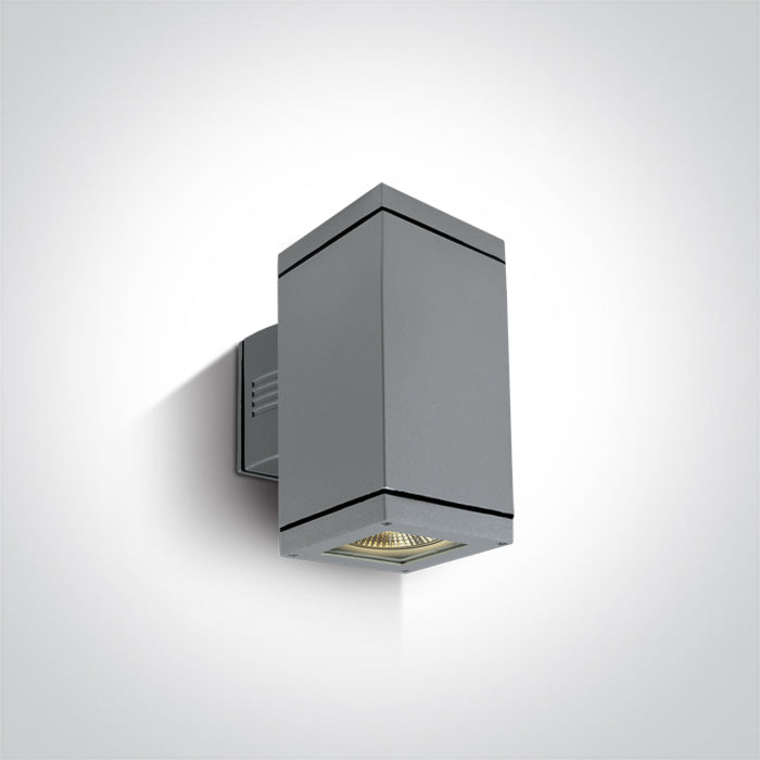 ONE Light Wall Light E27 2x20W IP54 Grey 67132A/G