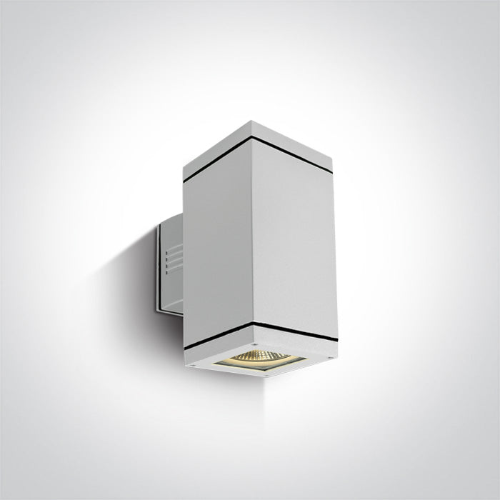 ONE Light Wall Light E27 2x20W IP54 White 67132A/W