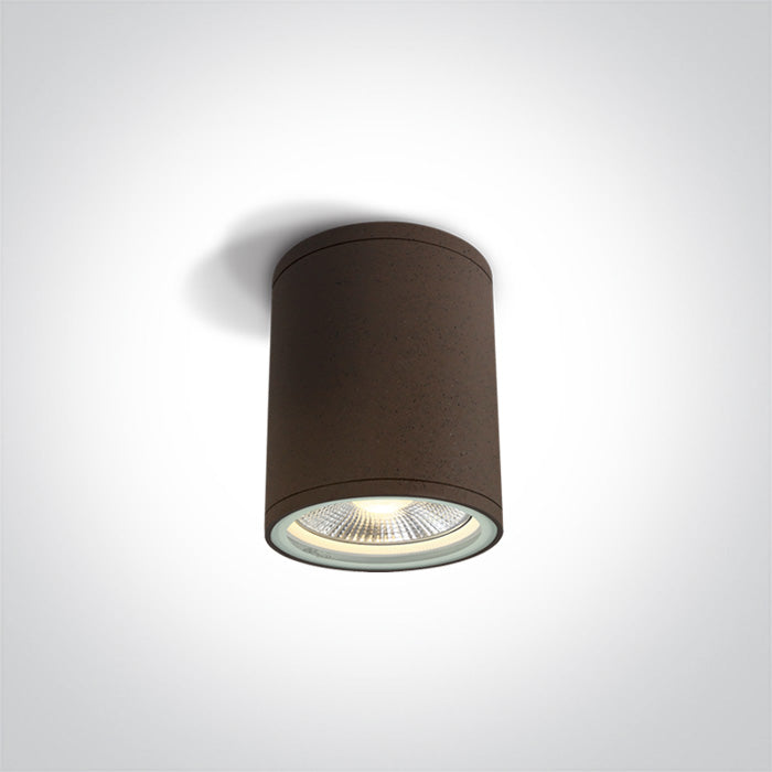 ONE Light | 67132C/BR RUST BROWN CYLINDER PAR30 E27 20W IP54 - OEM NORDIC - Quality Parts Distribution