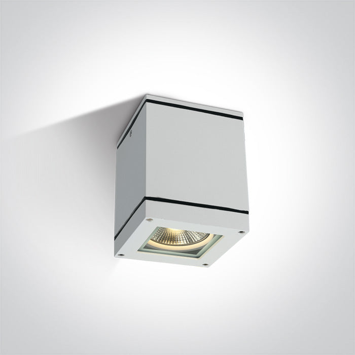 ONE Light | 67132D/W WHITE SQUARE CEIL PAR30 20W IP54 - OEM NORDIC - Quality Parts Distribution