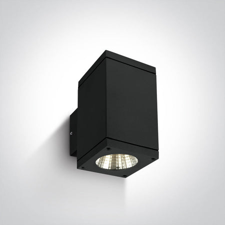 ONE Light Wall Light 2x6W 2x440lm 3000K CRI80 IP54 Black 67138A/B/W