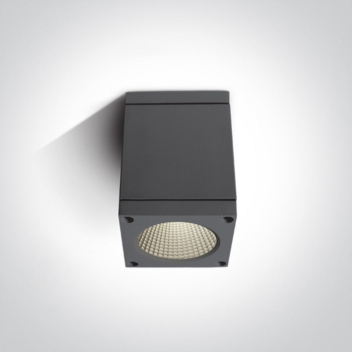 ONE Light Ceiling Light 6W 440lm 3000K CRI80 IP54 Anthracite 67138D/AN/W