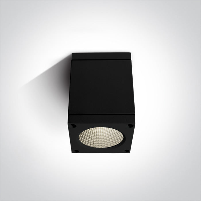 ONE Light Ceiling Light 6W 440lm 3000K CRI80 IP54 Black 67138D/B/W