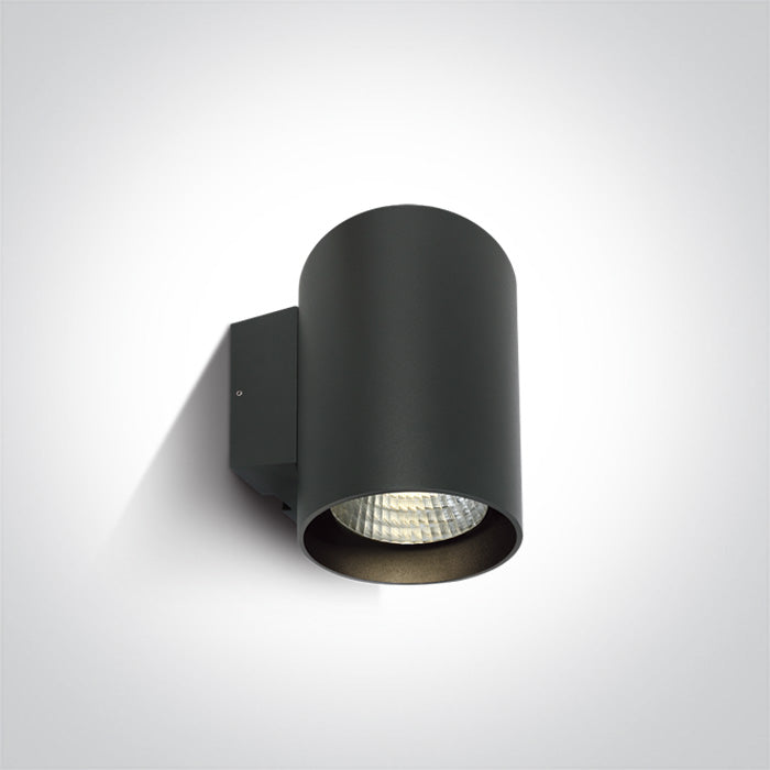 ONE Light Wall Light 20W 1400lm 4000K CRI80 IP65 Anthracite 67138EL/AN/C
