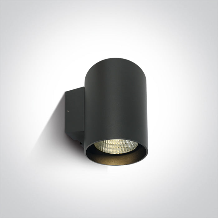 ONE Light Wall Light 20W 1400lm 3000K CRI80 IP65 Anthracite 67138EL/AN/W