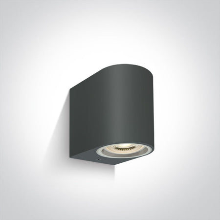 ONE Light Ceiling Light GU10 6W IP65 Anthracite 67142F/AN