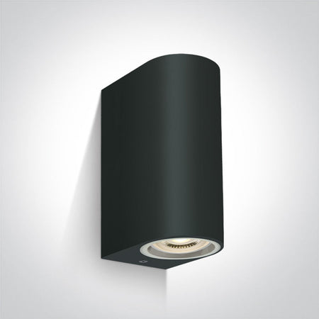 ONE Light Ceiling Light GU10 2x6W IP65 Black 67142G/B