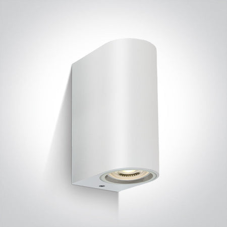 ONE Light Ceiling Light GU10 2x6W IP65 White 67142G/W