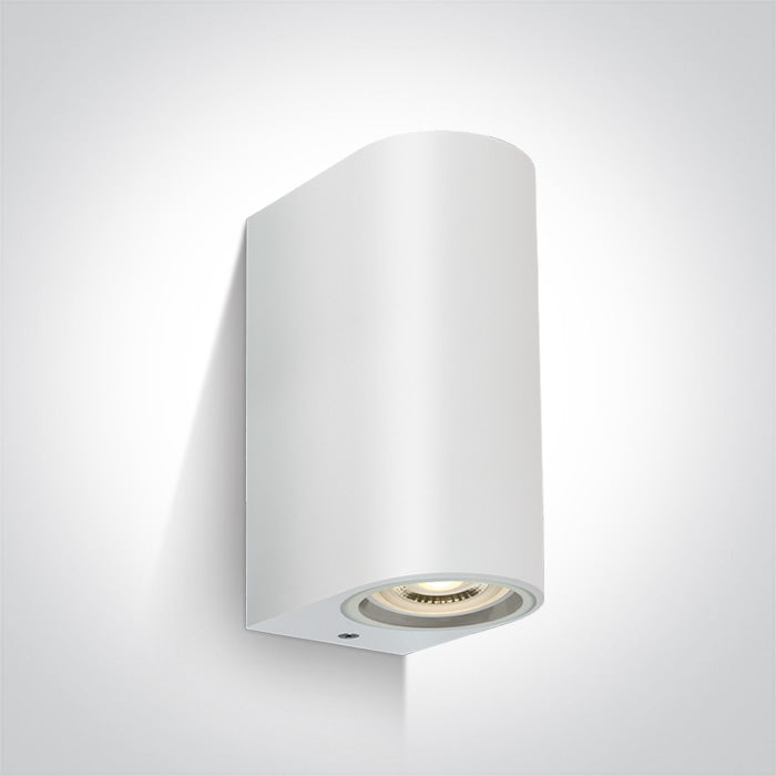 ONE Light Ceiling Light GU10 2x6W IP65 White 67142G/W