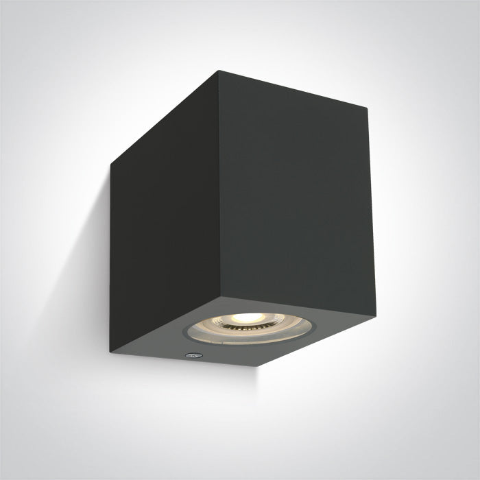 ONE Light Wall Light GU10 6W IP65 Anthracite 67142H/AN